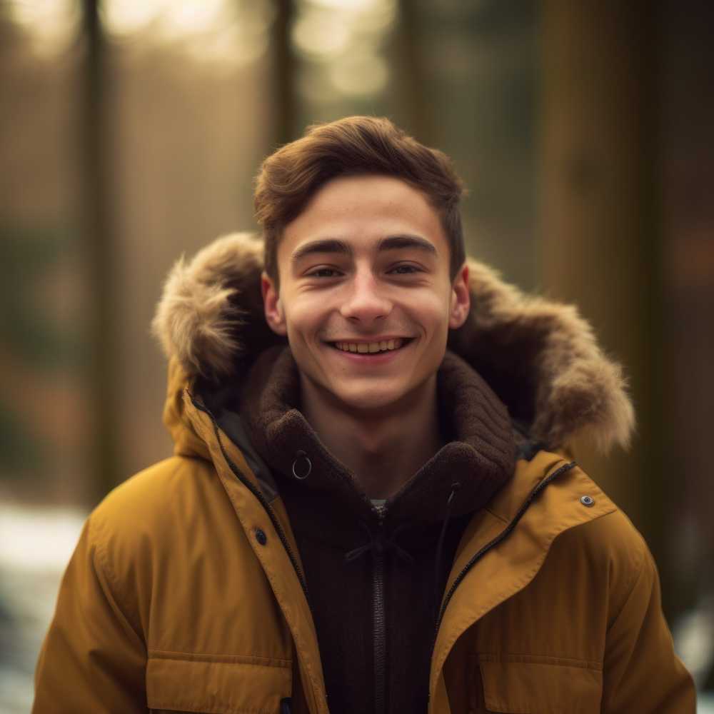 retrato juvenil